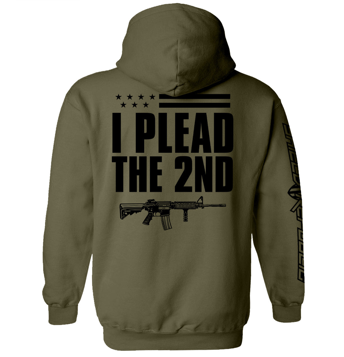 I Plead The 2nd (Back Print) - Aaria Tees Aaria Tees