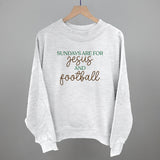 Sundays Are For Jesus And Football Aaria Tees