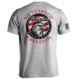 250 Years Of Freedom Eagle Circle Aaria Tees