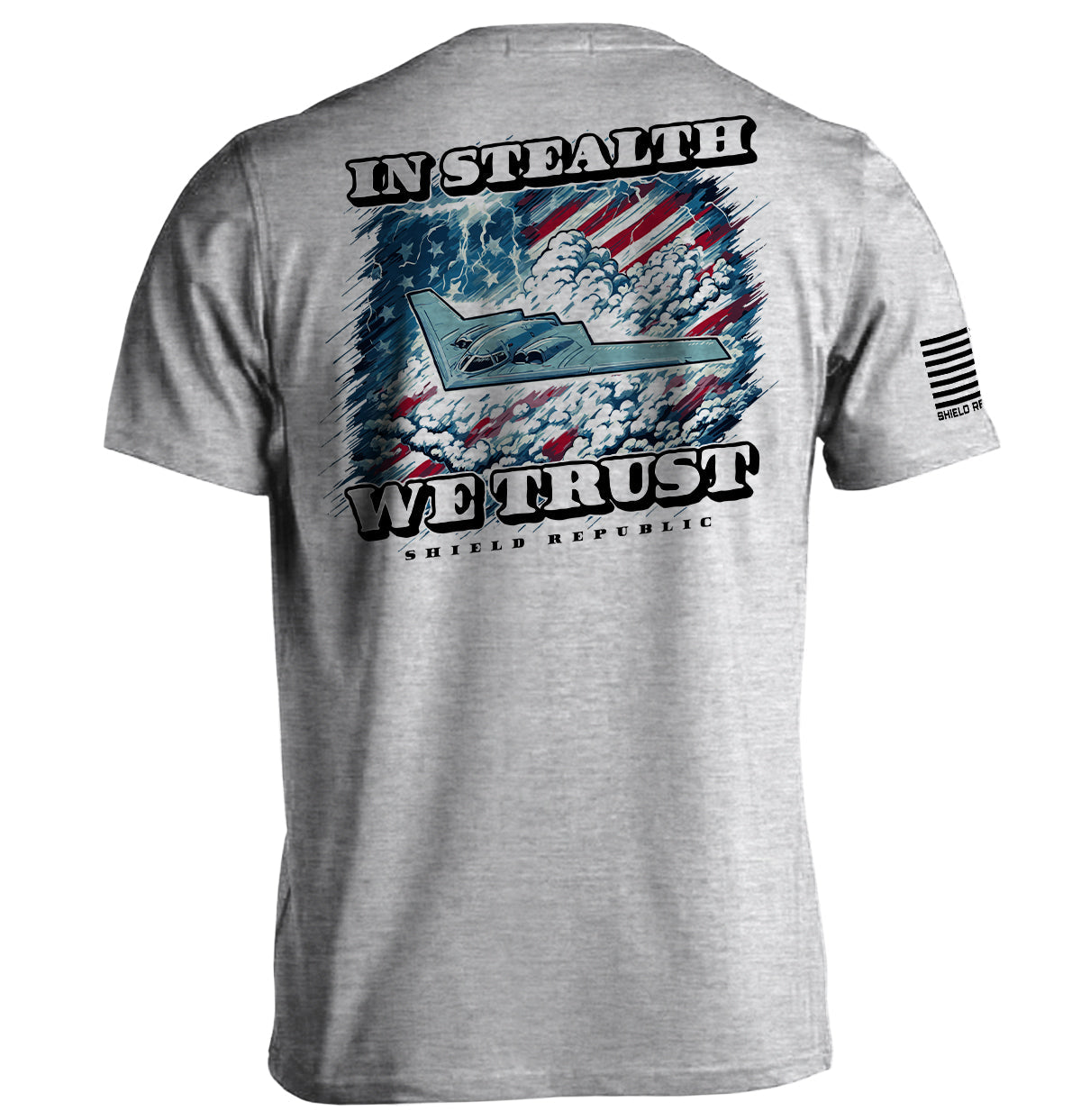 In Stealth We Trust (Black) - Aaria Tees Aaria Tees