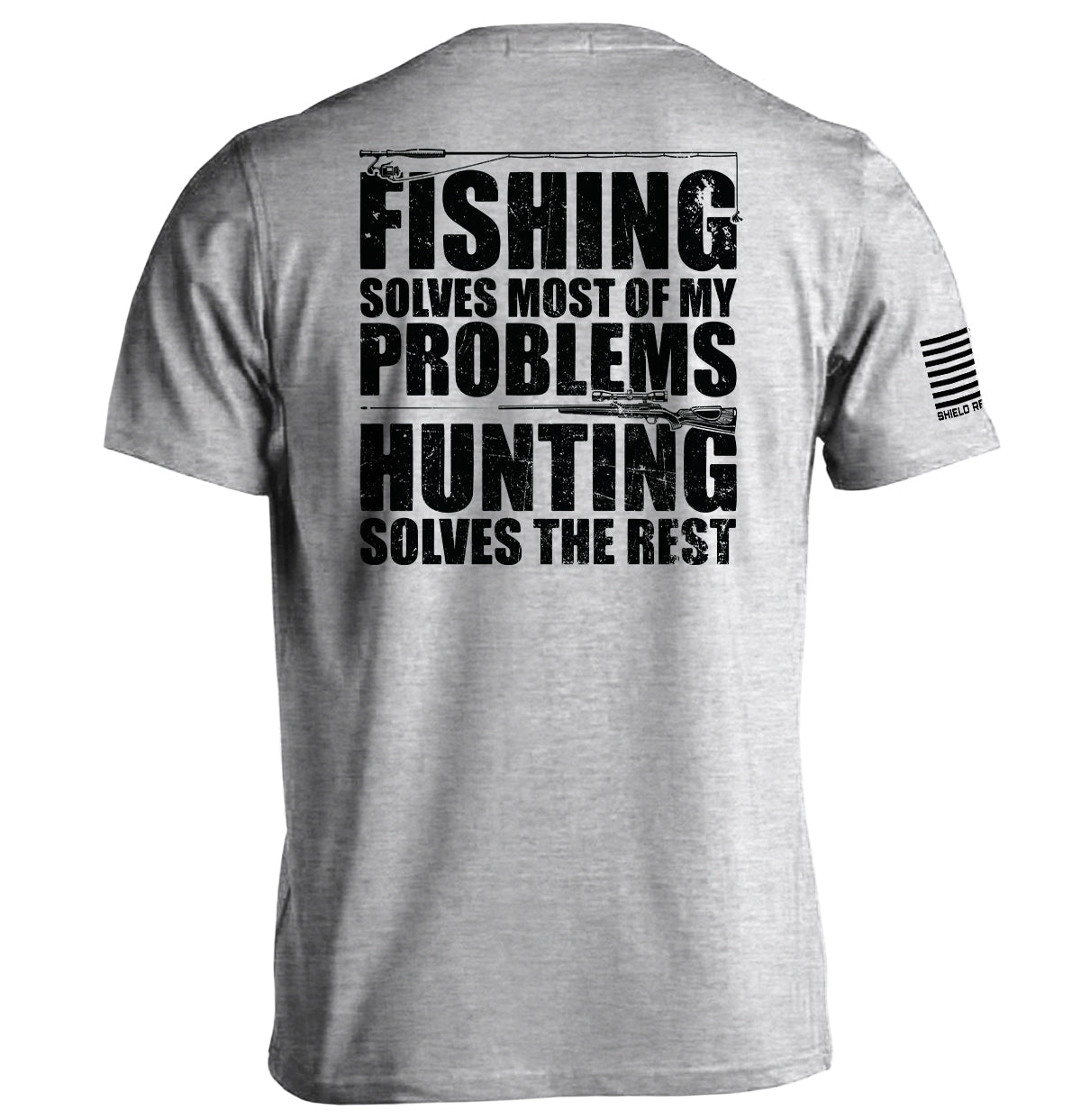 Fishing Solves Most Of My Problems - Aaria Tees Aaria Tees