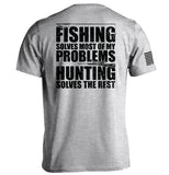 Fishing Solves Most Of My Problems - Aaria Tees Aaria Tees