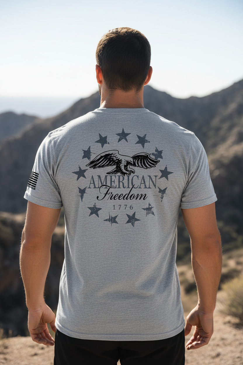 American Freedom Eagle - Aaria Tees Aaria Tees