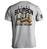 Drink Bourbon Defend Freedom Aaria Tees