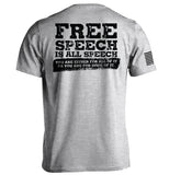 Free Speech Is All Speech - Aaria Tees Aaria Tees