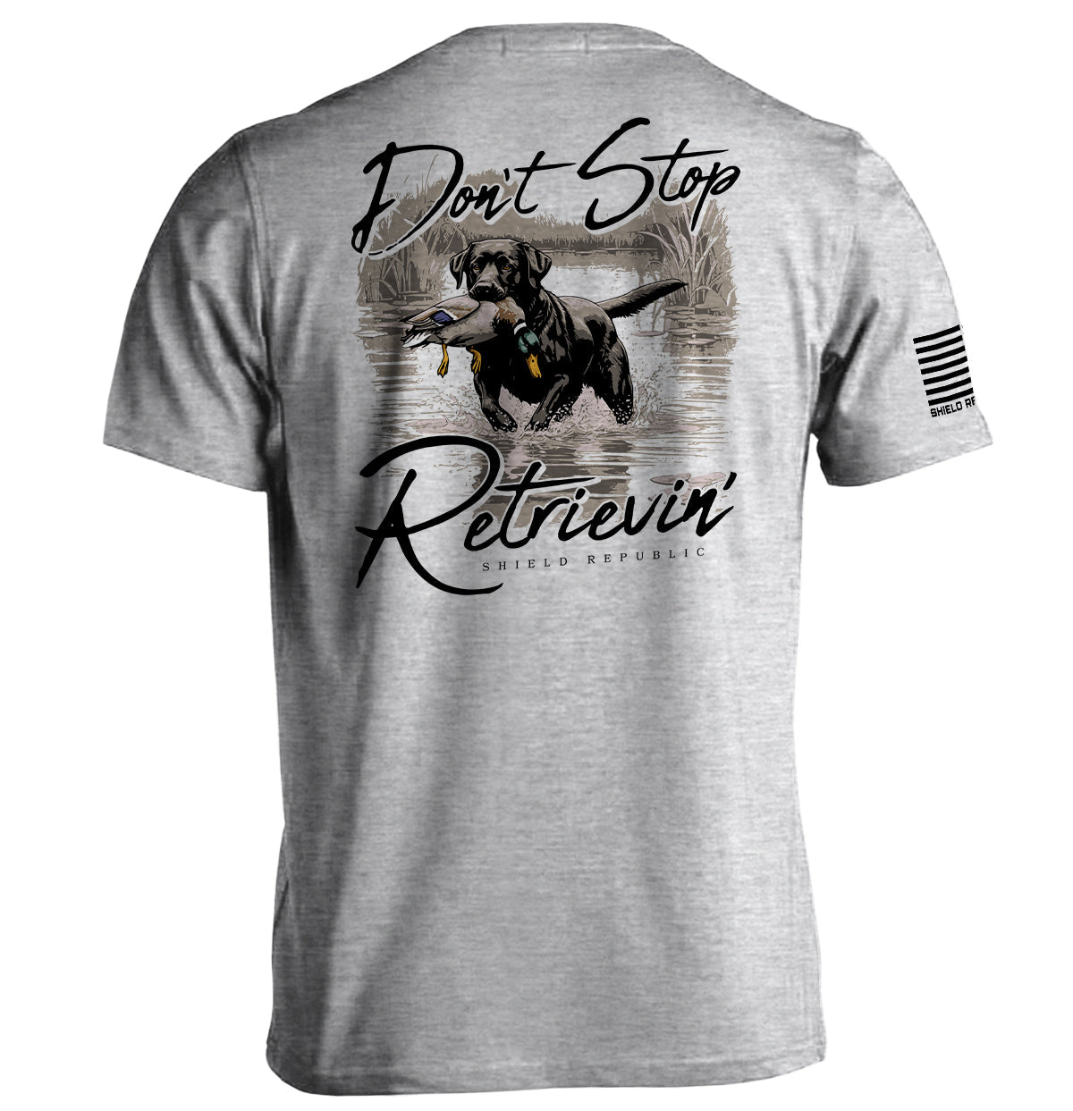 Don't Stop Retrievin' Black Lab - Aaria Tees Aaria Tees