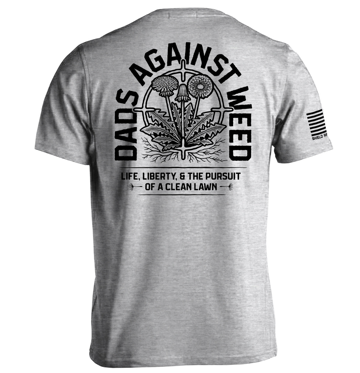 Dads Against Weed Black - Aaria Tees