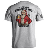 Most Wonderful Time For A Beer Aaria Tees