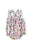 Autumn Breeze Ruffle Cross Back Romper - Aaria Tees Aaria Tees