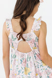 Autumn Breeze Ruffle Maxi Dress - Aaria Tees Aaria Tees