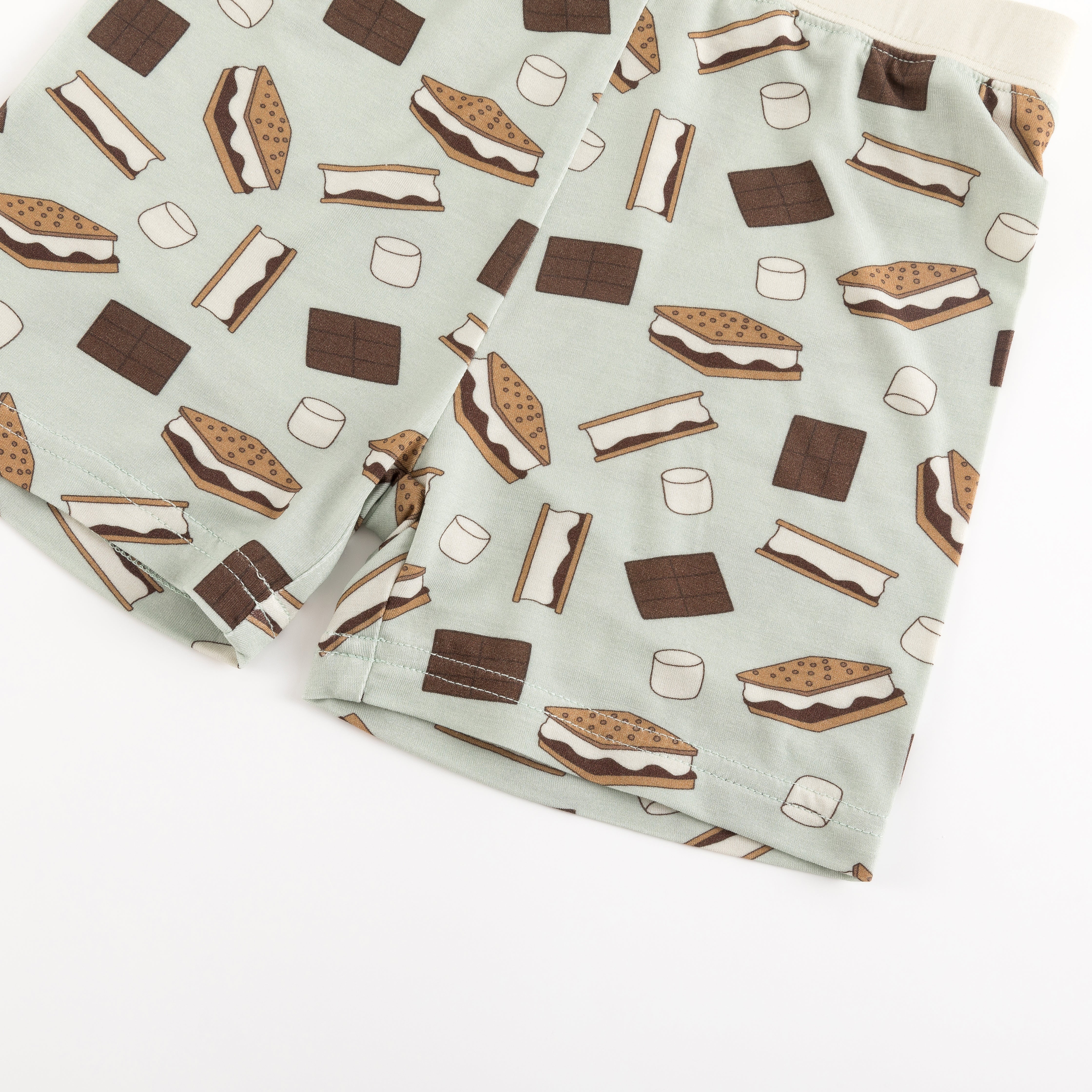 S'more to Love (Short PJ Set) - Blue - Aaria Tees Aaria Tees