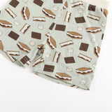 S'more to Love (Short PJ Set) - Blue - Aaria Tees Aaria Tees