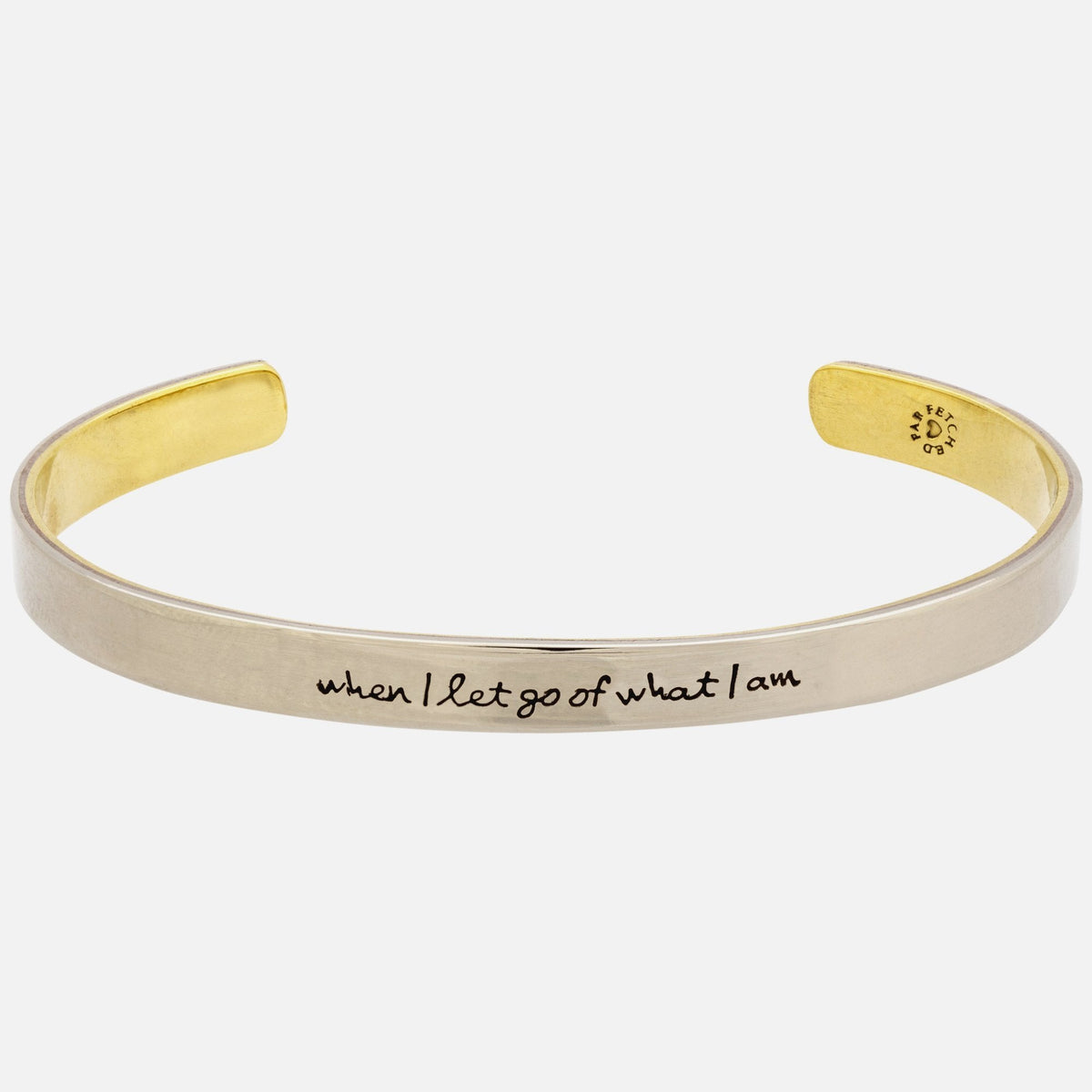 When I Let Go... Mixed Metals Cuff Bracelet - Aaria Tees