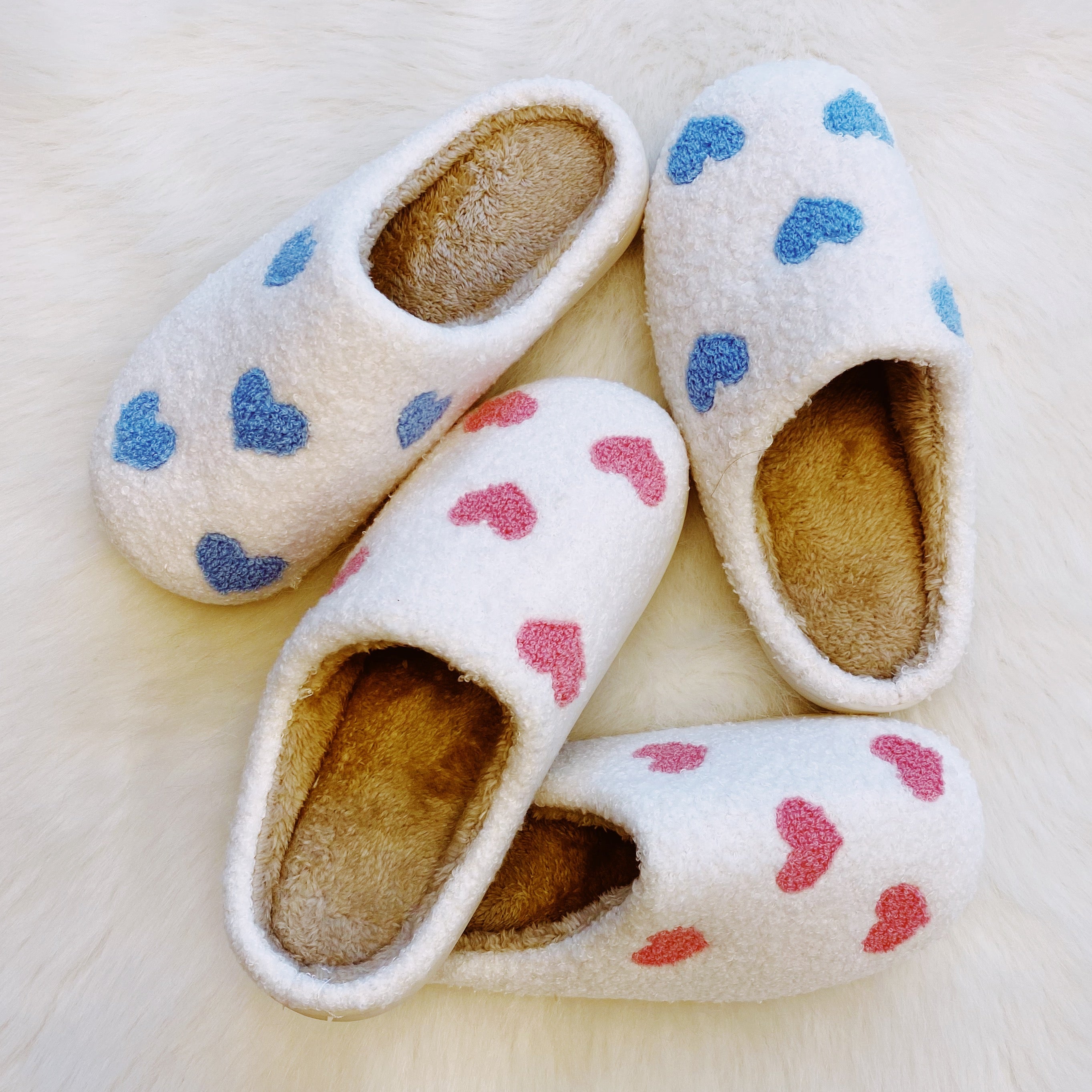 Heart Full Cozy Lounge Slippers - Aaria Tees Aaria Tees
