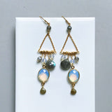 Opalite Chandie Earrings Aaria Tees