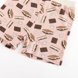 S'more to Love (Short PJ Set) - Pink - Aaria Tees Aaria Tees