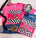 Retro Sparkle Mama Graphic Tee - Aaria Tees Aaria Tees