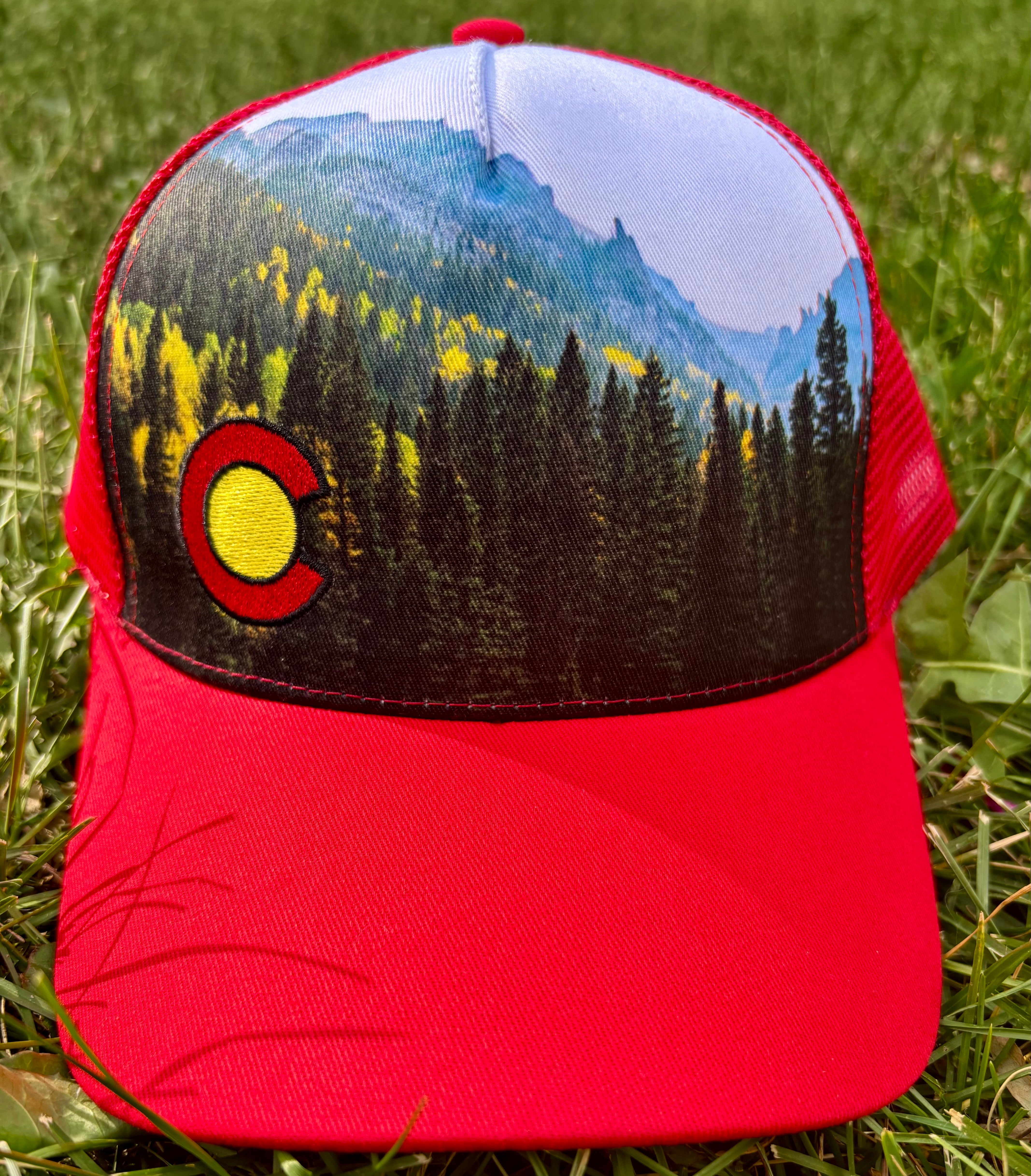 Aspen Forest Snapback Trucker Hat - Aaria Tees Aaria Tees