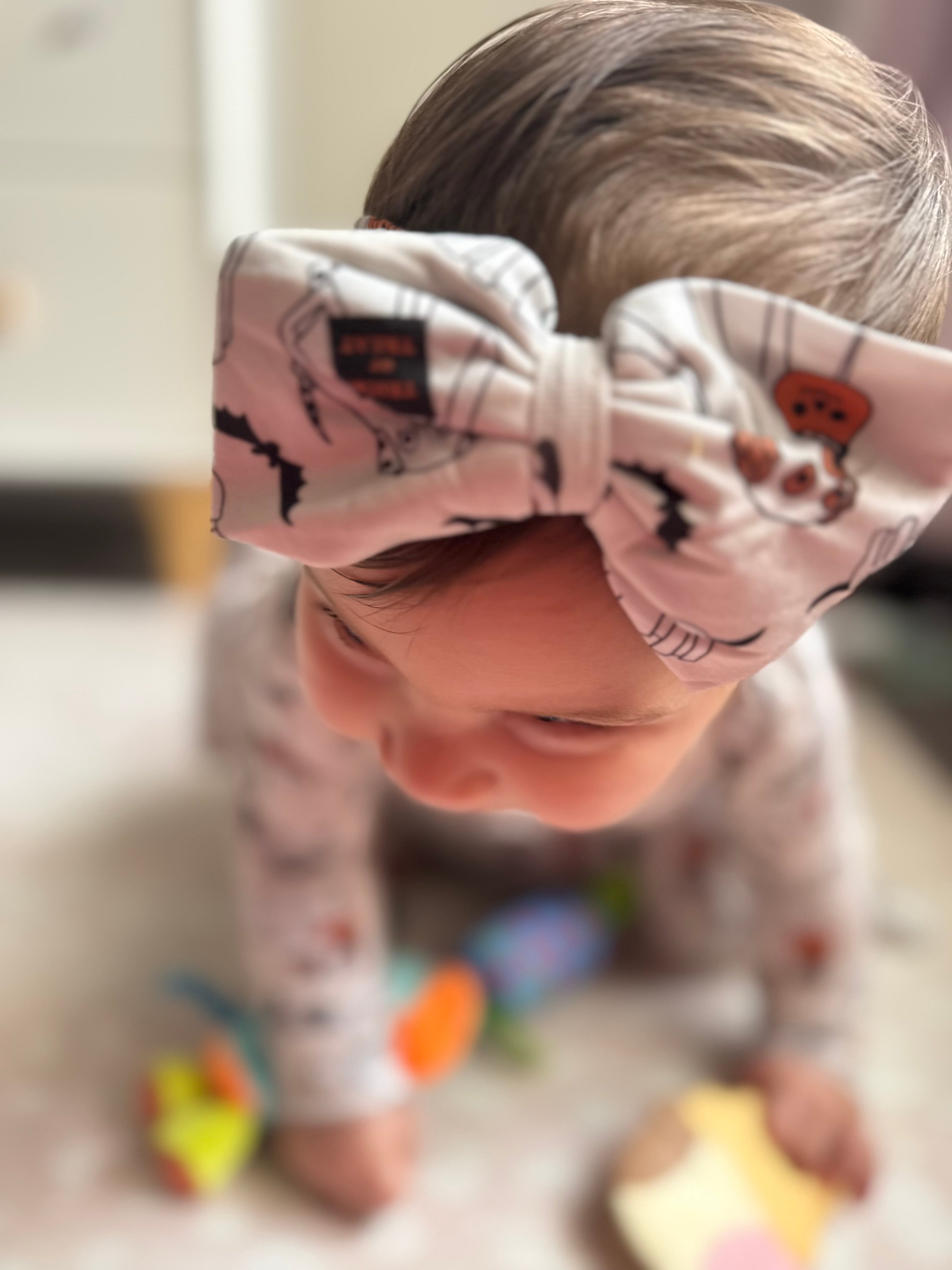 Howl-O-Ween Pups (Bow Headband) - Aaria Tees Aaria Tees