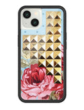 Blue Floral Stud iPhone Case - Aaria Tees Aaria Tees