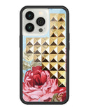 Blue Floral Stud iPhone Case - Aaria Tees Aaria Tees