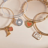 'Super Mom' Heart and Cape Charm Bangle - Aaria Tees Aaria Tees