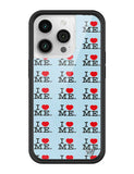 I Heart Me | Blue iPhone Case Aaria Tees