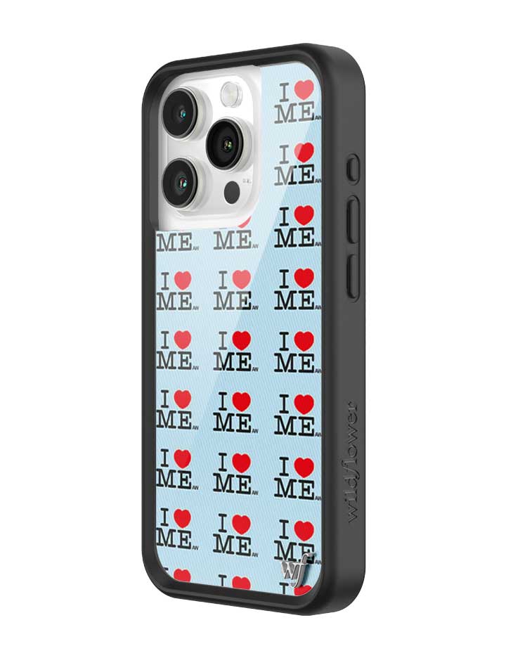 I Heart Me | Blue iPhone Case - Aaria Tees Aaria Tees