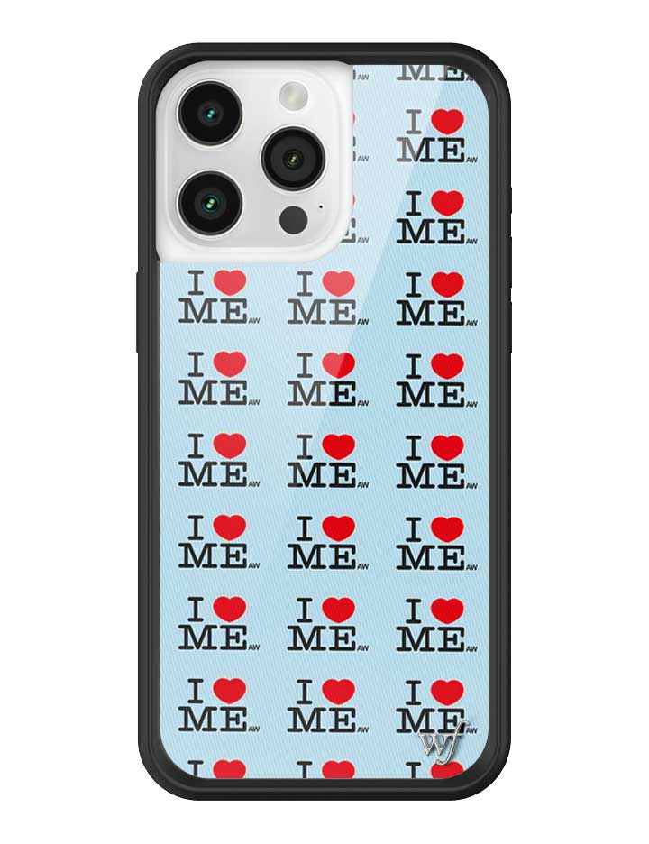 I Heart Me | Blue iPhone Case - Aaria Tees Aaria Tees