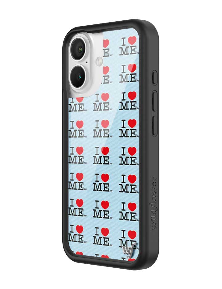 I Heart Me | Blue iPhone Case - Aaria Tees Aaria Tees
