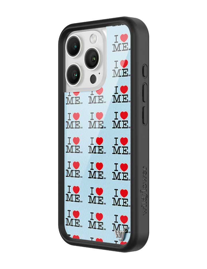 I Heart Me | Blue iPhone Case - Aaria Tees Aaria Tees