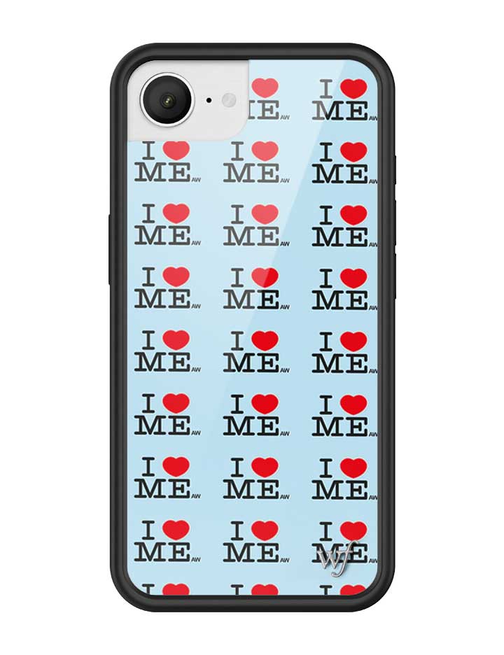 I Heart Me | Blue iPhone Case - Aaria Tees Aaria Tees
