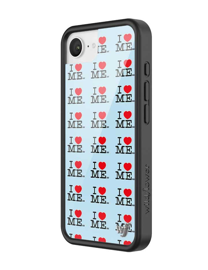 I Heart Me | Blue iPhone Case - Aaria Tees Aaria Tees
