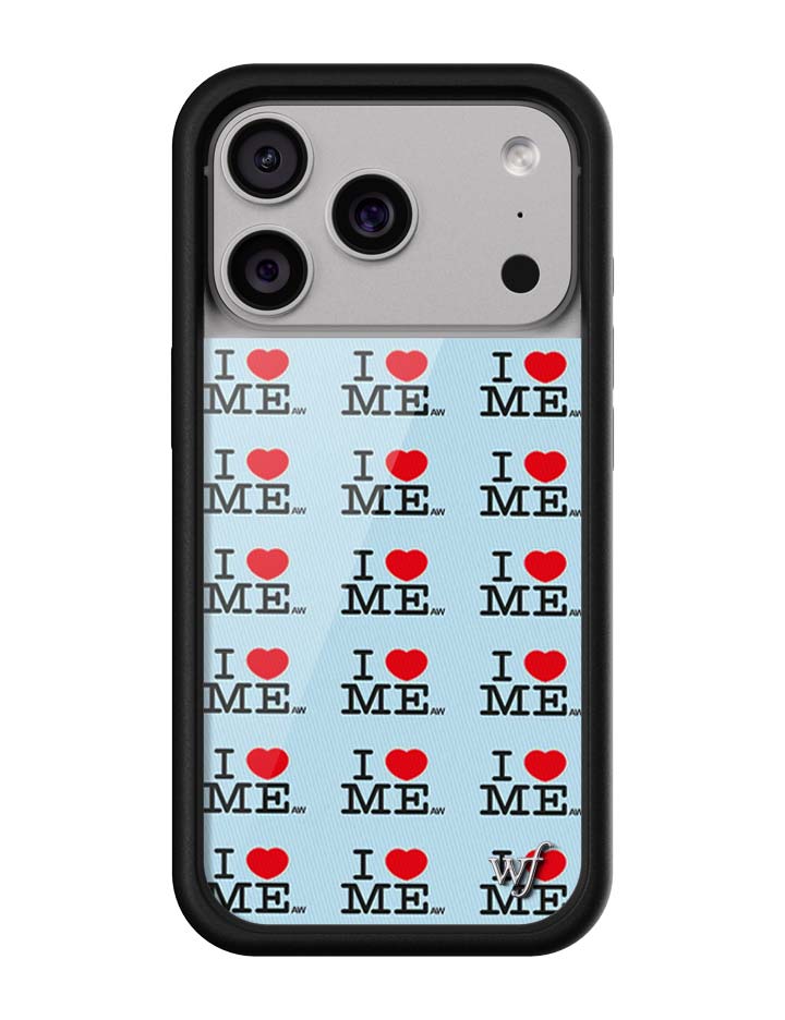 I Heart Me | Blue iPhone Case - Aaria Tees Aaria Tees