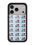 I Heart Me | Blue iPhone Case - Aaria Tees Aaria Tees