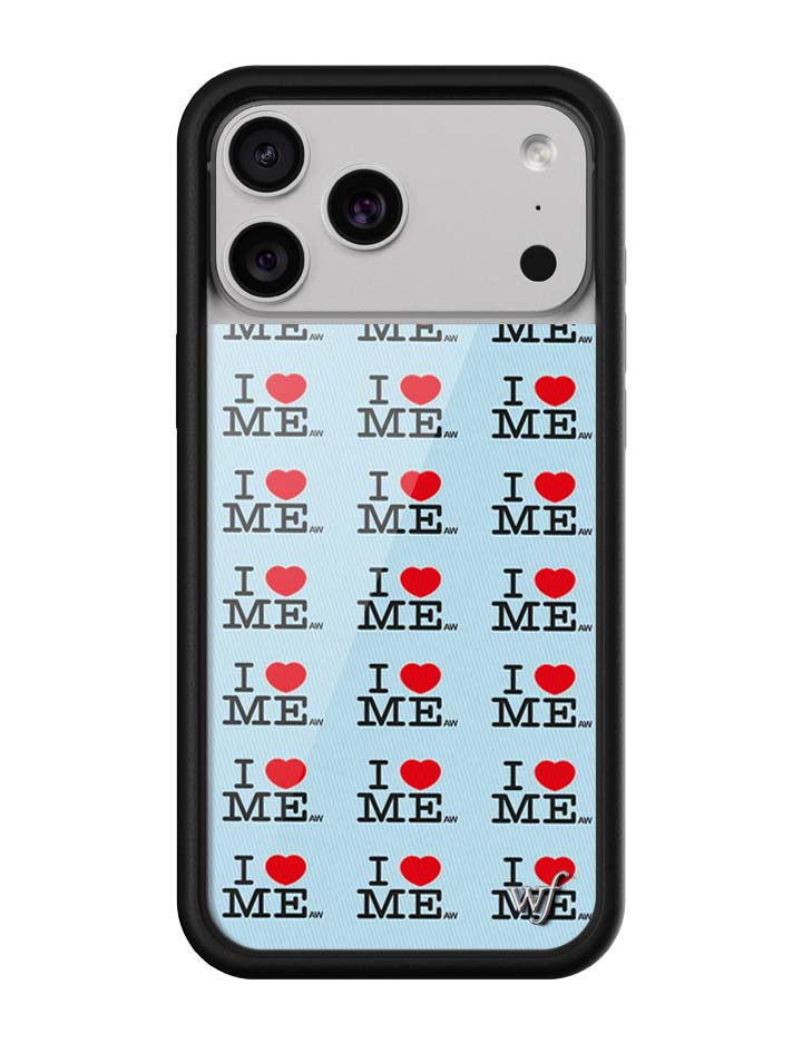 I Heart Me | Blue iPhone Case - Aaria Tees Aaria Tees