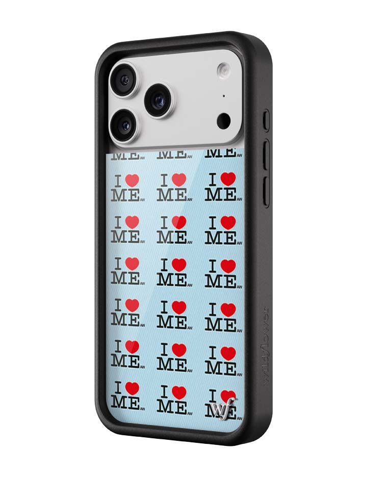 I Heart Me | Blue iPhone Case - Aaria Tees Aaria Tees
