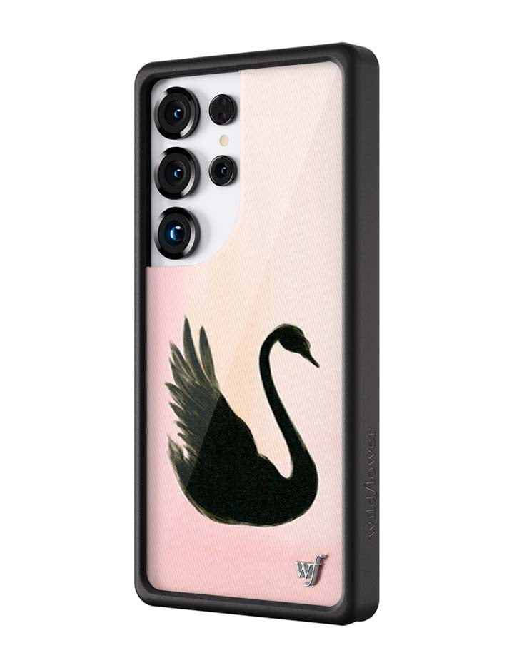 Black Swan Samsung Galaxy Case - Aaria Tees Aaria Tees