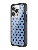 Polka Dot | Blue and Navy Blue iPhone Case Aaria Tees