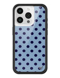 Polka Dot | Blue and Navy Blue iPhone Case - Aaria Tees Aaria Tees