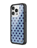 Polka Dot | Blue and Navy Blue iPhone Case - Aaria Tees Aaria Tees