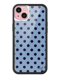 Polka Dot | Blue and Navy Blue iPhone Case - Aaria Tees Aaria Tees