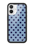 Polka Dot | Blue and Navy Blue iPhone Case - Aaria Tees Aaria Tees