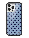 Polka Dot | Blue and Navy Blue iPhone Case - Aaria Tees Aaria Tees