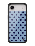Polka Dot | Blue and Navy Blue iPhone Case - Aaria Tees Aaria Tees