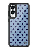 Polka Dot | Blue and Navy Blue Samsung Galaxy Case - Aaria Tees Aaria Tees