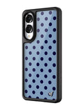Polka Dot | Blue and Navy Blue Samsung Galaxy Case - Aaria Tees Aaria Tees