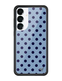 Polka Dot | Blue and Navy Blue Samsung Galaxy Case - Aaria Tees Aaria Tees