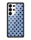 Polka Dot | Blue and Navy Blue Samsung Galaxy Case - Aaria Tees Aaria Tees