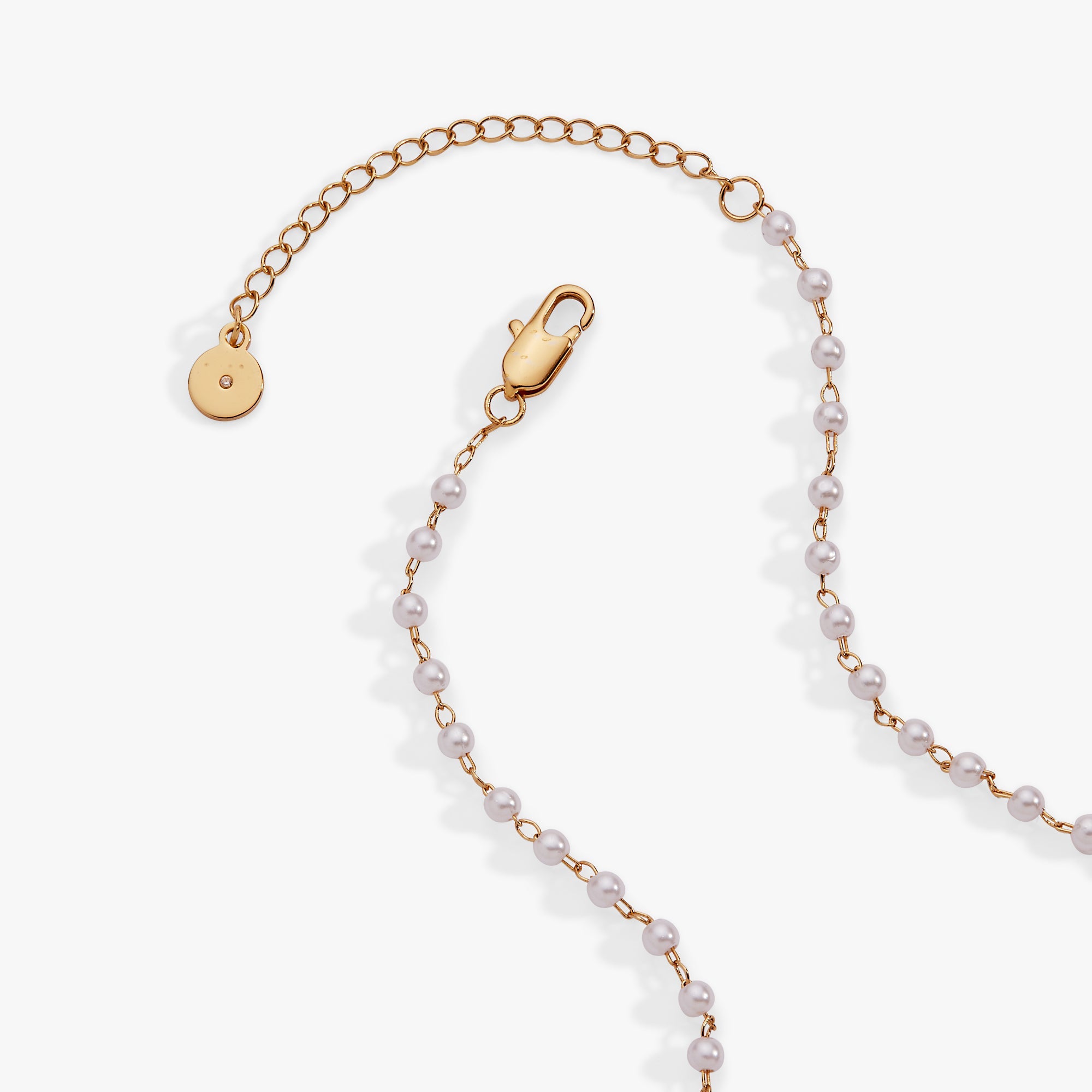 Bow Pearl Coquette Necklace - Aaria Tees Aaria Tees